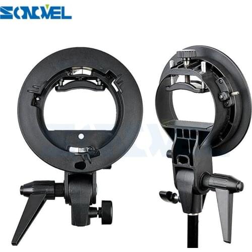 Godox S-Type Durable plastics Bracket Bowens Mount Holder for Speedlite Flash Snoot Softbox Photo Studio Accessories