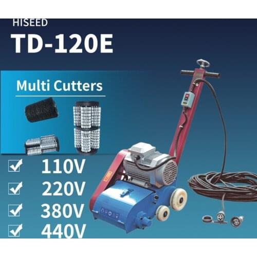 Hand push type rust remover KC-120 hull maintenance rust removal refurbishment machine hand push type steel plate rust remover