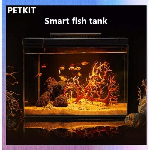MIJIA PETKIT smart fish tank, ecological fish tank aquarium mobile APP control smart lighting system, light gradient mode