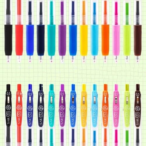 Japan ZEBRA SARASA Milk color/Fluorescent color pen/Ballpoint pen ,Limited Kawaii Pen for Scrapbook handbook 0.5mm,Free shipping