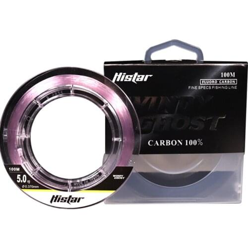 100m Carbon Wire for Main Line and Sub Lines Carp Wedkarstwo Peche Wire Super Pull and Wear Resistant Sea Fishing Line Pesca Mar