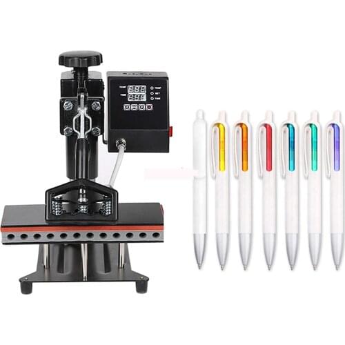 12 in 1 Sublimation Pen Heat Press Machine Ball Pen DIY Heat Transfer Printer
