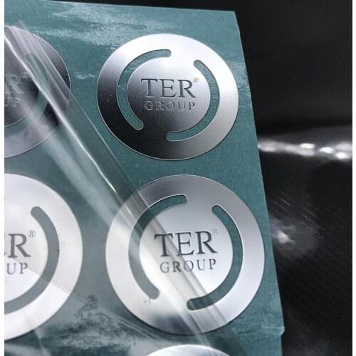 2 inches 100PCS Custom 3D Waterproof Gold/Sivler Transfer Stickers Personalized DIY Logo Labels Eyelash Eye Box Decals