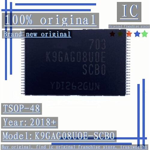 2018+ 100% Brand new original 2PCS-10PCS K9GAG08UOE-SCBO TSOP-48 Flash memory chip