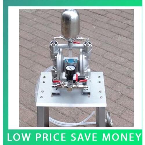 35L/min Aluminum Alloy Paint Pneumatic Diaphragm Pump Mini Air Diaphragm Pump