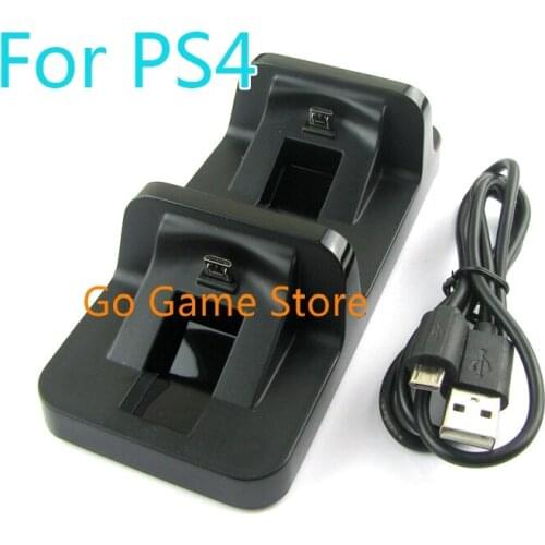 5pcs For Sony PS4 Charger Wireless Controller Double Handle Wireless Dual Charging Dock Station Stand