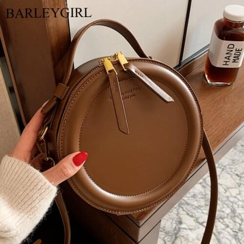 BARLEYGIRL Women's Round Bags
