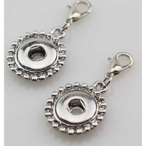 Free ePacket ship wholesale 12mm diy snap jewelry metal button charms diy snap button charms findings pendants bracelets