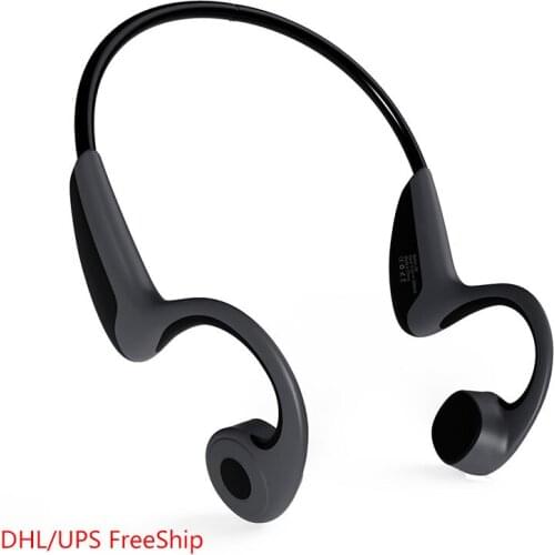 50pcs/lot run z8 Bone conduction wireless headphones bluetooth 5.0 version sport Rear-mounted headphones stereo Neckband