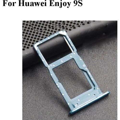 For Huawei enjoy 9S 9 S Nano Sim+Micro SD Card Tray Holder Slot Socket MRD-AL00 Parts Enjoy9E With Take Sim Card Eject Tool