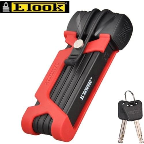 ETOOK Anti Roubo Cable Acero Candado Bicicleta Cerraduras Plegable MTB Bike Lock Road Bicycle Accessories