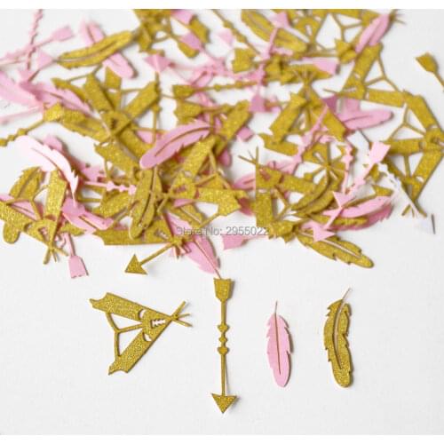 TeePee Confetti,Boho Wedding Decorations , Arrow Confetti, party decor, Wedding Anniversay Confetti,Birthday party, table decor