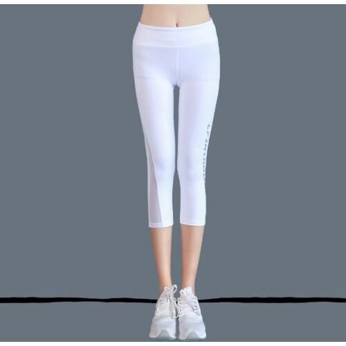 CAPRI YOGA LEGGINGS For Fitness jogging femme Women sport leggings plus size high waist Slim Mesh seamless Sexy gym leggings