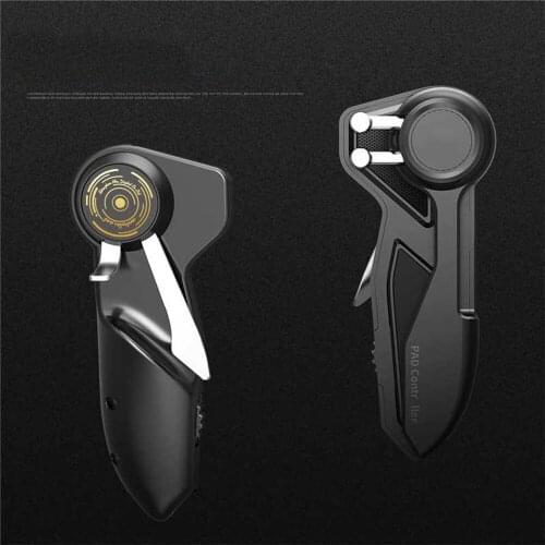 Left & Right Six Finger Game Joystick Gaming Trigger for iPad Tablet Phone L1R1 Shooter Fire Aim Button Controller For PUBG Game
