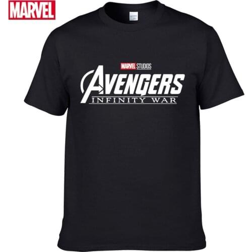 Marvel The Avengers Summer Print Mens T-shirt Short Sleeve Casual Fashion Pure Cotton Breathable Soft Comfortable Clothes #8