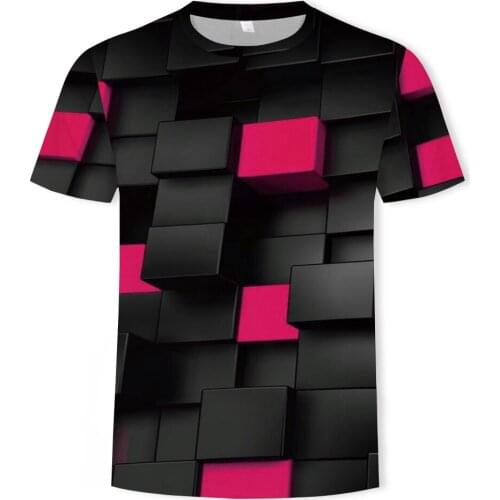 Fashion mens summer 3D print funny mens o-neck t shirts tops men T-shirt cool men tshirt male men tee shirts Big size 6X