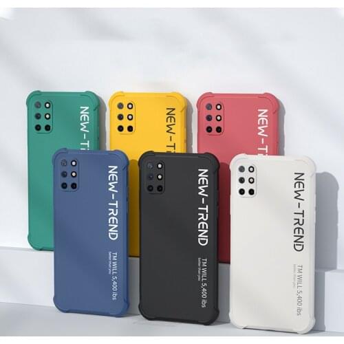 Shock-Proof For Oneplus 8T Silicone Case Matte Frosed For Oneplus8 Oneplus 8 6T 7 9 Oneplus9 Pro Protective Shell Cover