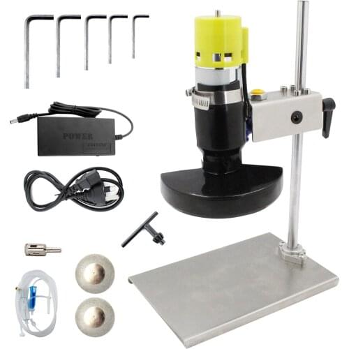 Electric Bottle Cutter Glass Cutting Tool Cutting Machine with 7 Speeds for DIY Flowerpot Round Oval Bottle Craft 6000rpm 12~24V