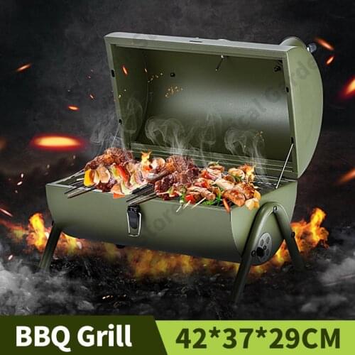 Garden Modern BBQ Grills Barbecue Accessories Portable Outdoor Camping Stove Household Carbon Grill Courtyard Kebabs Fire Pit