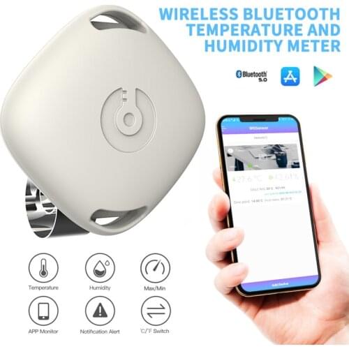Bluetooth 5.0 Wireless Thermometer Hygrometer Temperature And Humidity Intelligent Sensor Sensor T201 Data Logger Indoor Outdoor