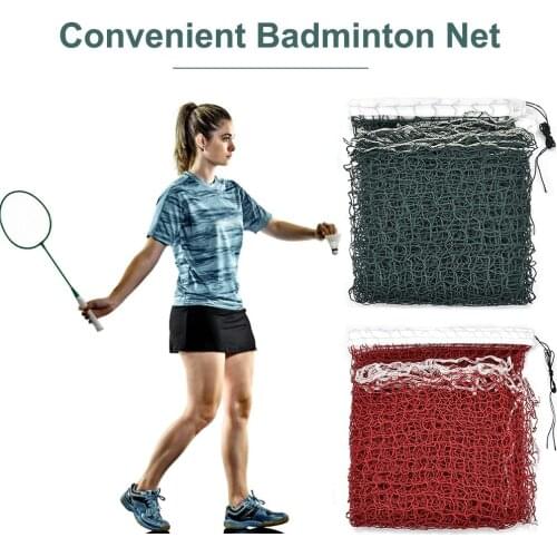 2.5X2.5CM Professional Sport Training Standard Badminton Net Outdoor Tennis Net Mesh Volleyball Net Exercise Equipment