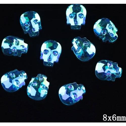 Prajna AB Color Strass Rhinestone Glue On Crystals Rhinestones Decoration Applique For Clothing Wedding Dresses Handwork Crafts