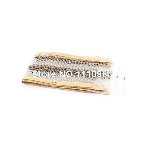 400PCS 1/6W 1/8W 5% Tolerance 6.8K Ohm Axial Leads Carbon Film Resistors