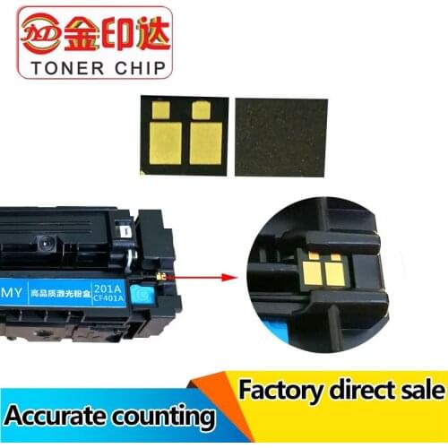 Supply for hp 201a chip CF400A cf400X OEM Size chip for hp color laserjet pro mfp m277dw toner chip m277dw m274 m252n toner