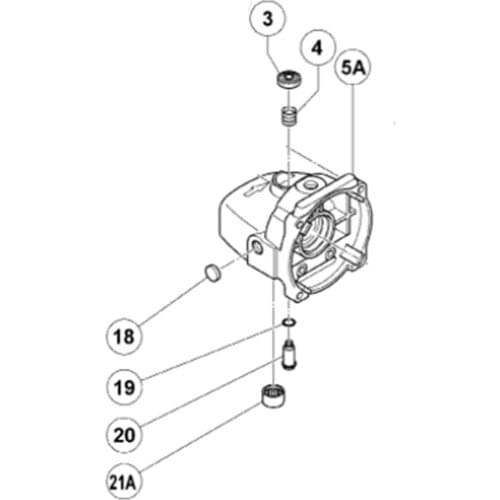 Gearbox for HIKOKI SP18VA 320936