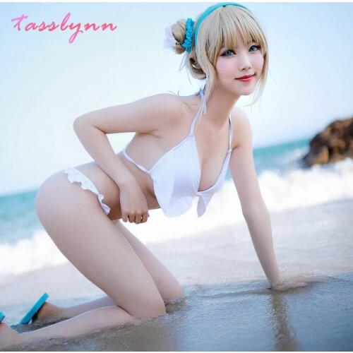Game Girls Frontline KP31 Cosplay Costume Bikini Swimsuit Sexy Swimwear Sweet Halloween Suit For Women Outfit