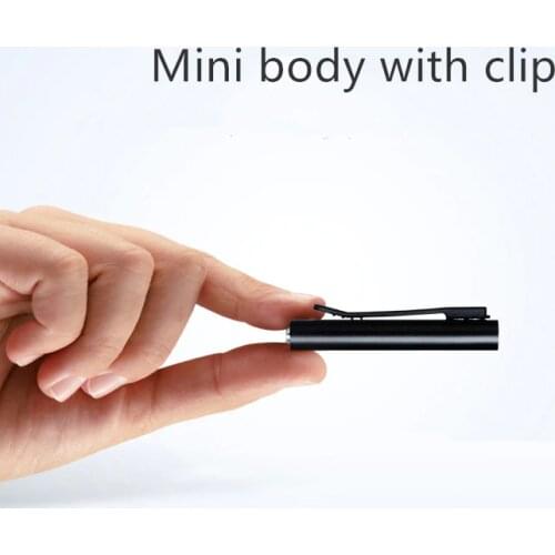 Hyundai E100 mini long time Dictaphone voice-activated recorder clip MP3 music player u disk 3 in 1 no light covert recording