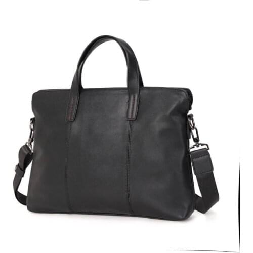 Fashion Men Briefcase Tote Business Office Bag Male Shoulder Bag Leather Messenger Bag Computer Laptop Handbag Mens Travel Bags