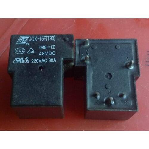Relays JQX-15F(T90) 048-1Z 48VDC T90-1C48V-6P
