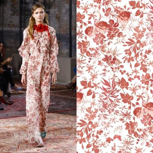 Spring classic printed fabrics European brands, floral sewing fabrics, factory shops are not out of stock