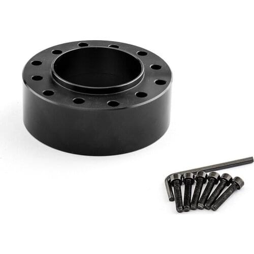 1 Set 30MM Aluminum Universal Car Racing Steering Wheel Hub Quick Release Adapter Boss Kit Spacer with Screw accessories
