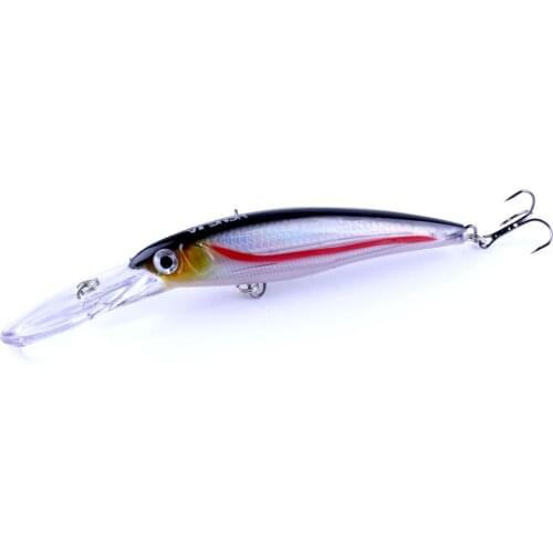 1pcs Big Minnow Fishing Lure 17cm 30g Depth Diving Artificial Plastic Bait Crankbait Wobblers Pesca carp Fishing tackle