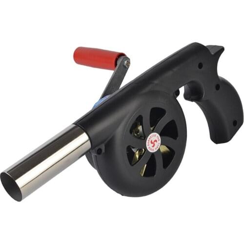 Larger Handheld BBQ Fan Air Blower for Outdoor Camping Picnic Barbecue Cooking Tool Outdoor Handheld Manual BBQ Fan