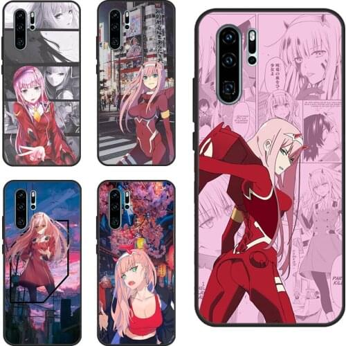 Zero Two Darling in the FranXX For Huawei P30 P40 Lite P20 Pro P Smart Z 2019 Nova 5T Honor 10 X Lite 10i 9S 8X 9X Case