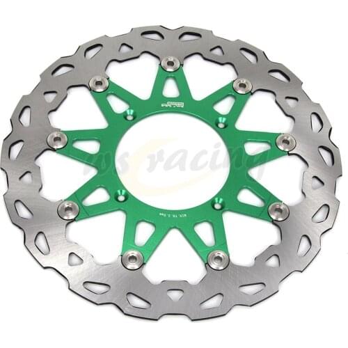 CNC 320MM Motorcycle Front Floating Brake Disc Rotor For KAWASAKI KX125 KX250 2006-2008 KX250F KX450F 2006-2015 KLX450R 07-15