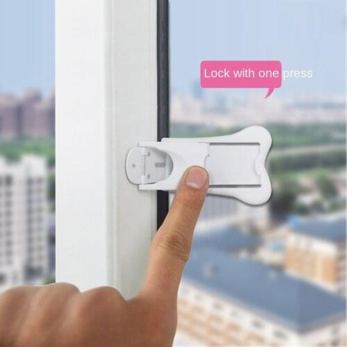 Baby Sliding Stopper Window Lock Sliding Door Lock Child Safety Doors Lock for Child Proof Doors & Closets Childproof