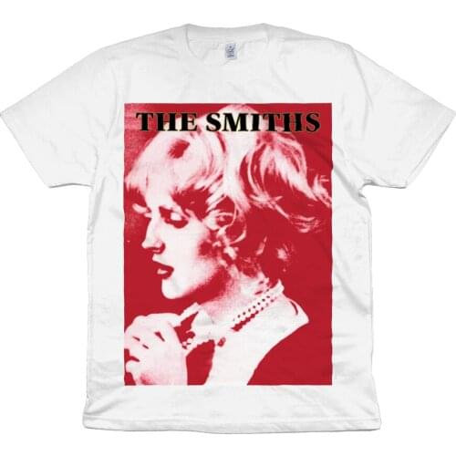 THE SMITHS - SHEILA TAKE A BOW - UK 12" Red - ORGANIC T Shirt - Morrissey Mans Unique Cotton Short Sleeves O-Neck T Shirt