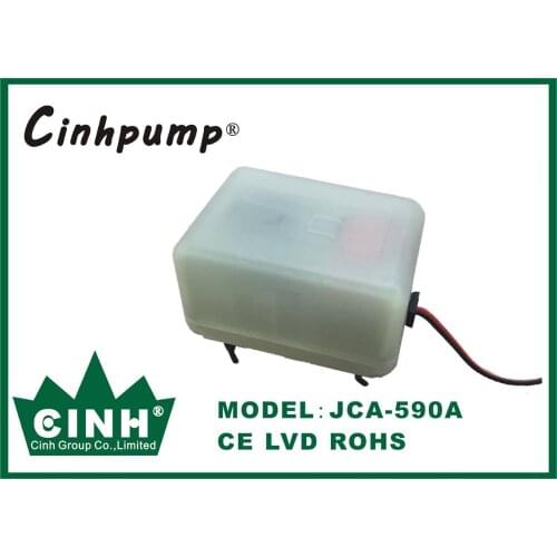 Mini AC air pump JCA-590A AC6-240V micro magnetic air pump Long Lifetime Low noise Low Power Consumption
