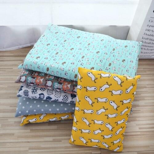 Bonzerpet Dog Bed Cat Nest Flax Breathable Pet Mat Cotton Quilts Soft Summer Cooling Cosy Bed Removable Machinewash Cartoon Mat
