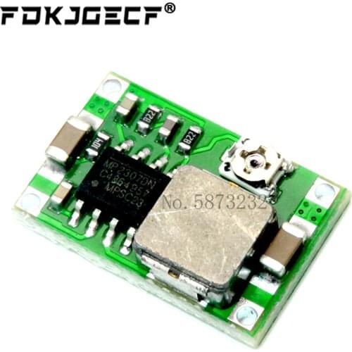 Mini360 RC Airplane Module Mini 360 DC Buck Converter 2A Step Down Module 4.75V-23V to 1V-17V 17x11x3.8mm LM2596