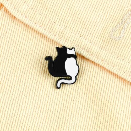 Reliatonny Brooches With Cats For Clothes