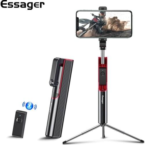 Essager Bluetooth Selfie Stick Tripod For iPhone Xiaomi Portable Self Selfiestick For Mobile Phone Android Mini Tripod Monopod