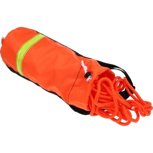 16/21/31m Reflective Buoyant Throw Bag Water Floating Life Line Throw Rope Safety Kayak Boating Sailing Rafting Accessory