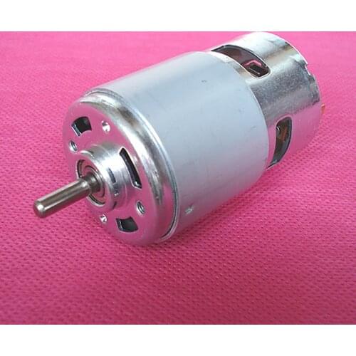 300W RS775 DC Motor High-torque High Speed Carbon Brush Motor For Micro Machine Tools, Baby Car , Ship Model Motor Accessories