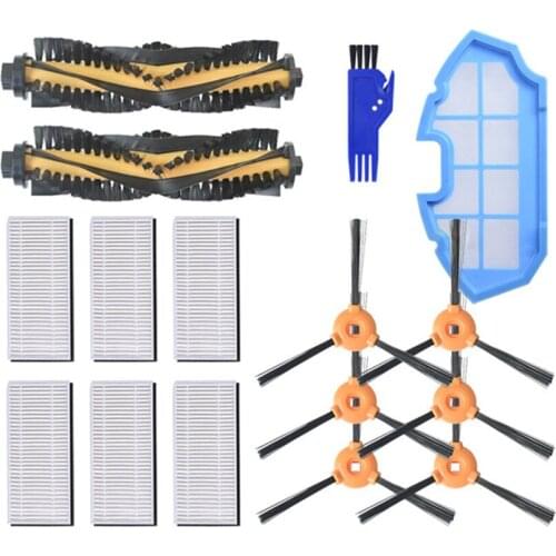 Filter Roller Brush Side Brushes For Ecovacs Deebot N79 N79S Robotic Vacuum Cleaner Replacement Filters Spare Parts Accessories