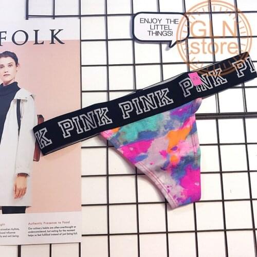 2021 new hot graffiti solid color decor pure cotton fabric wide brimmed letter womens sexy low waist triangle sports t-pants